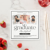 Moderne en minimale foto-Afstuderen vlot feiten Servet (Insitu)