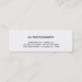 Moderne en minimale professionele Visitekaartjes (Achterkant)