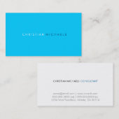 Moderne en minimale Visitekaartjes (Voorkant / Achterkant)