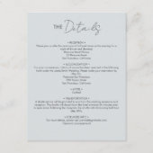 Moderne en minimalistische details Kaart (Voorkant)