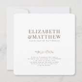 Moderne en minimalistische olievlek kaart (Voorkant)