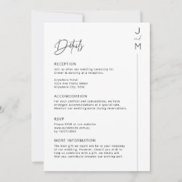 Moderne en minimalistische typografische kaart