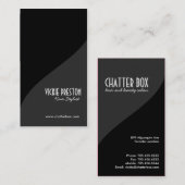 Moderne en oude Visitekaartjes (Voorkant / Achterkant)