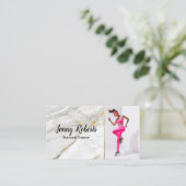 Moderne en rendabele persoonlijke trainer Fitness  Visitekaartje (Staand voorkant)