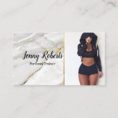 Moderne en rendabele persoonlijke trainer Fitness  Visitekaartje (Voorkant)