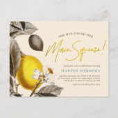 Moderne en Rustische Vrijgezellenfeest Briefkaart (Voorkant)