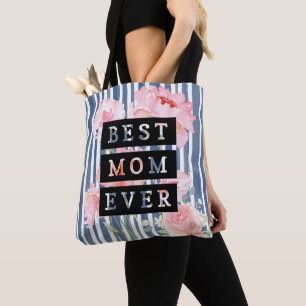 Moderne en schattige Beste moeder ooit Tote Bag