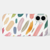 Moderne en Schattigee Abstracte vormen Case-Mate iPhone Case (Achterkant (horizontaal))