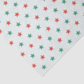 Moderne en Schattigee Green Plaid Christmas Tissuepapier (Detail)