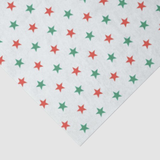 Moderne en Schattigee Green Plaid Christmas Tissuepapier (Detail)