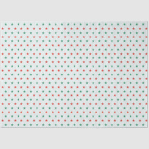 Moderne en Schattigee Green Plaid Christmas Tissuepapier