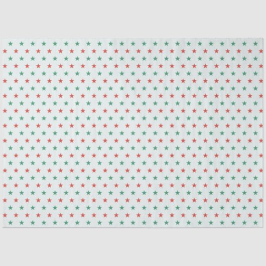 Moderne en Schattigee Green Plaid Christmas Tissuepapier (Voorkant)