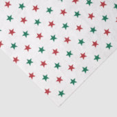 Moderne en Schattigee Green Plaid Christmas Tissuepapier (Detail)