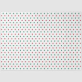 Moderne en Schattigee Green Plaid Christmas Tissuepapier (Voorkant)