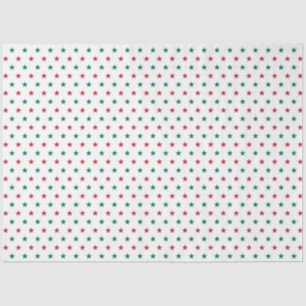 Moderne en Schattigee Green Plaid Christmas Tissuepapier