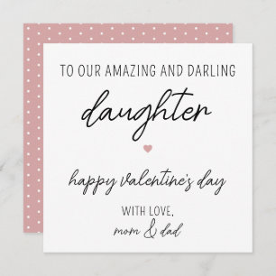 Moderne en Schattigee Valentijnsdag Kaart voor Doc