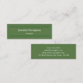 Moderne en schone paralegale Visitekaartjes (Voorkant / Achterkant)