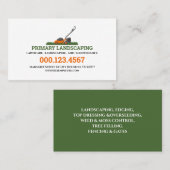 Moderne en schone professionele landschapsarchitec visitekaartje (Voorkant / Achterkant)