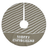 Moderne en stijlvolle kerstfeestdag kerstboom rok (Voorkant)