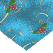 Moderne en stijlvolle kerstmeisjes korte tafelloper (Hoek)