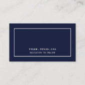 Moderne en stijlvolle, om het even welke kleur, ve informatiekaartje (Achterkant)