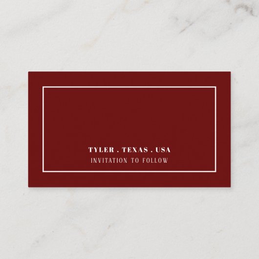 Moderne en stijlvolle, om het even welke kleur, ve informatiekaartje (Achterkant)