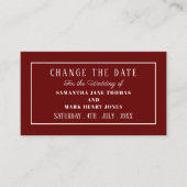 Moderne en stijlvolle, om het even welke kleur, ve informatiekaartje (Voorkant)