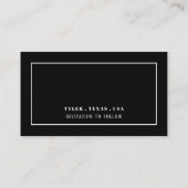 Moderne en stijlvolle, om het even welke kleur, ve informatiekaartje (Achterkant)