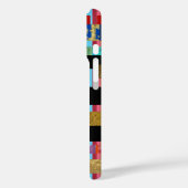 moderne en stijlvolle strepen met aangepaste naam Case-Mate iPhone case (Achterkant / Links)