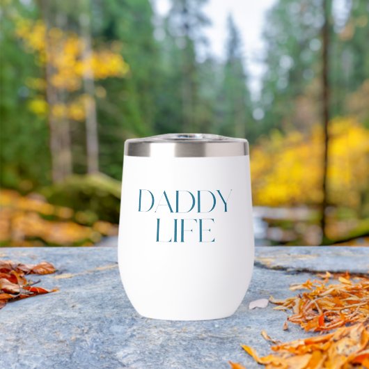 Moderne en stijlvolle typografie Daddy Life (Buiten (Gedraaid) )