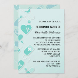 Moderne en unieke rustpartij kaart