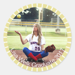 Moderne en verse foto-Lijst sticker