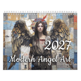 Moderne Engel Kunst Kalender 2027