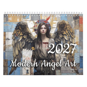 Moderne Engel Kunst Kalender 2027