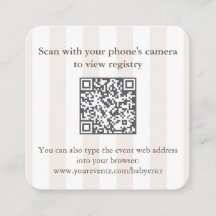 Moderne Espresso Martini Bruiloftsshower QR Code R