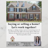 Moderne Estate Agent Custom Flyer (Voorkant)