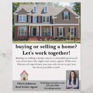 Moderne Estate Agent Custom Flyer