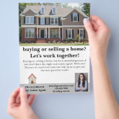 Moderne Estate Agent Custom Flyer (Hand)