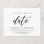 Moderne esthesie, verander de datum, Partij uitges Briefkaart (Voorkant)