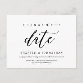 Moderne esthesie, verander de datum, Partij uitges Briefkaart