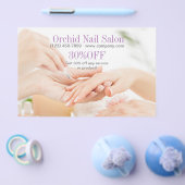 Moderne Esthetician SPA Nail Salon prijslijsten Flyer (Enkel)