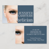 Moderne estheticiste Salon Spa Makeup Artiest Card Visitekaartje (Voorkant / Achterkant)