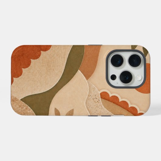 moderne esthetiek iPhone hoesje (Achterkant horizontaal)