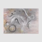 Moderne Esthetische Abstracte Decoupage Tissuepapi Tissuepapier (Voorkant)