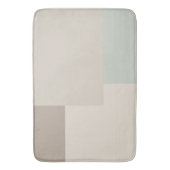 Moderne esthetische abstracte kleurblok badmat (Voorkant Verticaal)