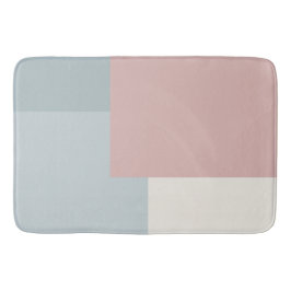 Moderne Esthetische Abstracte Kleurblok Badmat