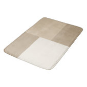 Moderne esthetische abstracte kleurblok badmat (Gekanteld)
