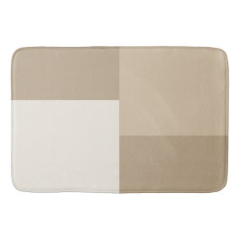 Moderne esthetische abstracte kleurblok badmat
