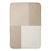 Moderne esthetische abstracte kleurblok badmat (Voorkant Verticaal)