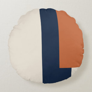 Moderne esthetische abstracte kleurblok kussen